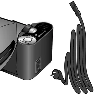 Cable negro de 1,2M