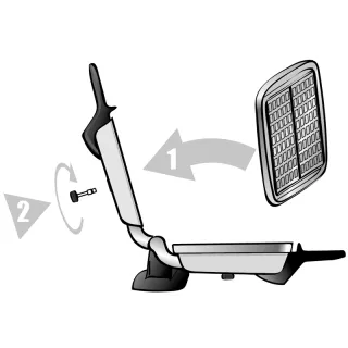 Tornillo de fijación de las placas