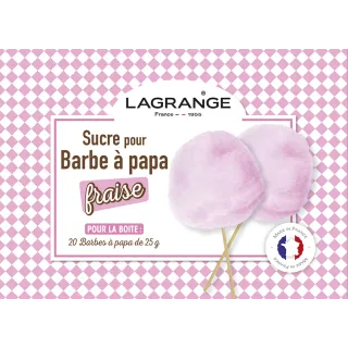 Suikerspinsuiker Aardbei - Lagrange