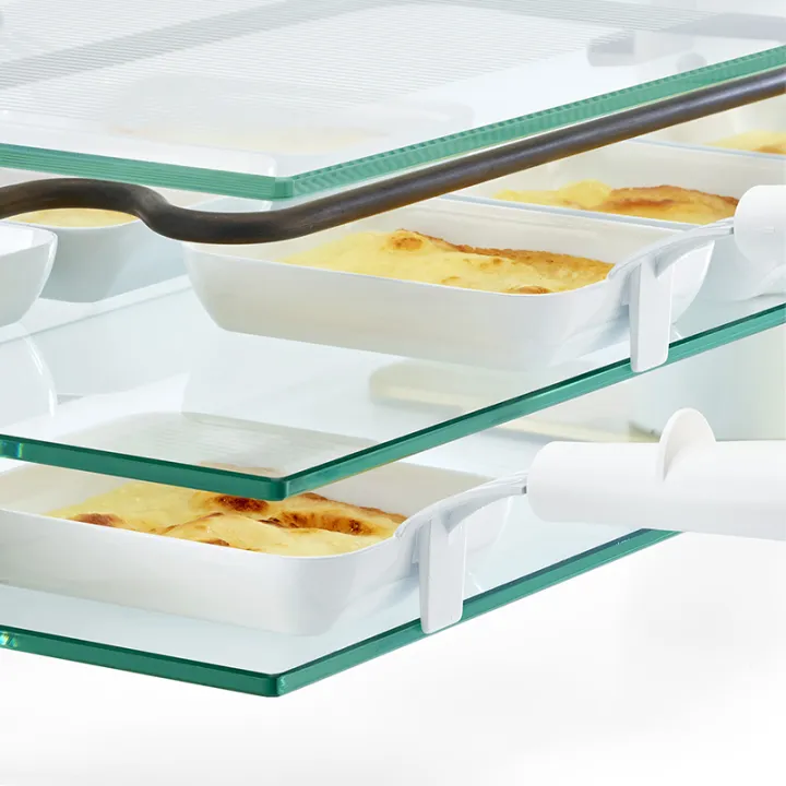 Set of 2 rectangular pans