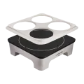 Créativ’® Crepe Makers with 2 Mould Stencils