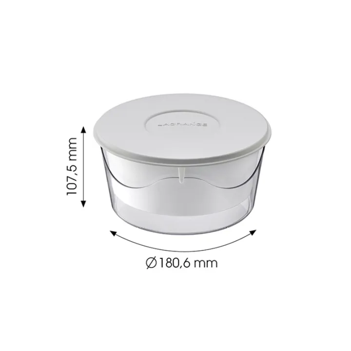 Set of 7 yoghurt jars