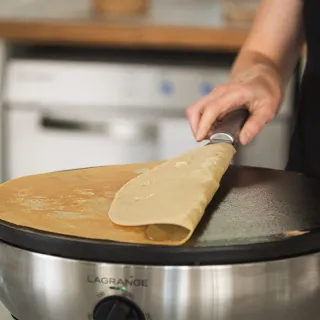 Grande spatule en inox à Crêpe - Accessoire Crêpière Pro Lagrange