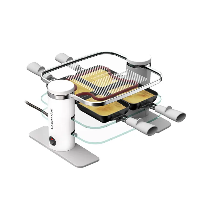 Raclette 4 Transparence 4 personnes
