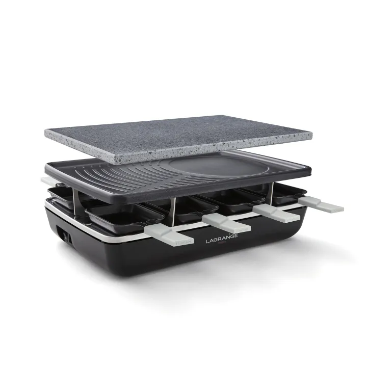 Raclette Element steen- en grillplaat