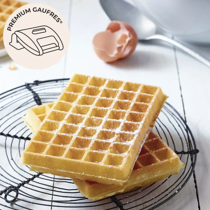 Set di piastre per 2 waffle - Premium Gaufres® Lagrange