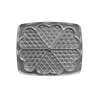 Plaques traditionnelles Gaufres coeur - Super 2 - Lagrange
