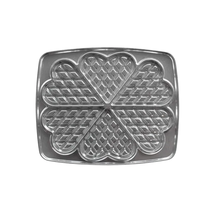 Piastre tradizionali Waffle cuore - Super 2 - Lagrange