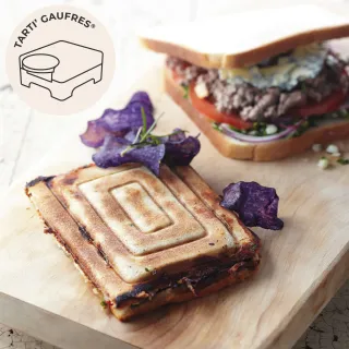 Croque-Monsieur Plate - Tarti' Gaufres® Waffle Maker