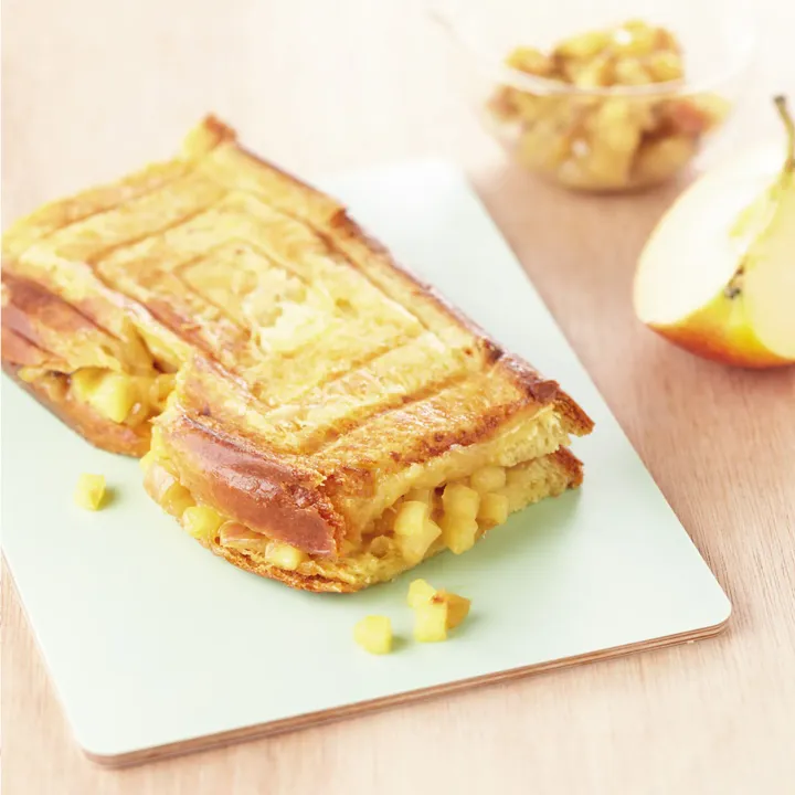 Croque-Monsieur-Platte - Tarti' Gaufres® Waffeleisen