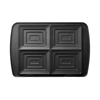 Plaque Croque-Monsieur - Gaufrier 4 Gaufres