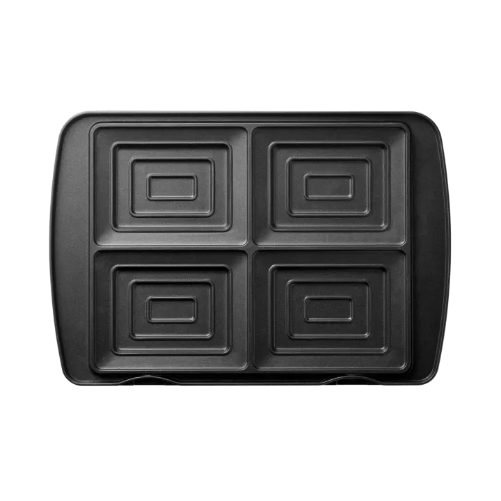 Piastra per Toast - Piastra per 4 Waffle