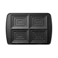 Piastra per Toast - Piastra per 4 Waffle