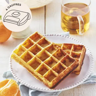 5x8 Waffle Plates - 4 Waffles Lagrange