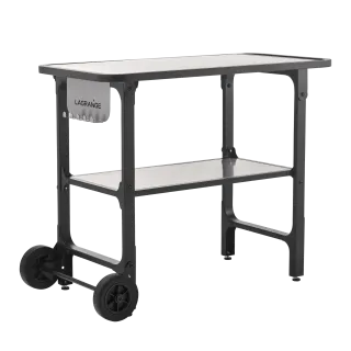 Carrello pieghevole in acciaio inox per Plancha – Lagrange