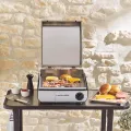 Couvercle Plancha Pro inox – Protection & cuisson