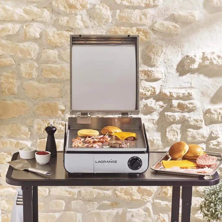 Coperchio Plancha Pro in acciaio inox – Protezione & cottura