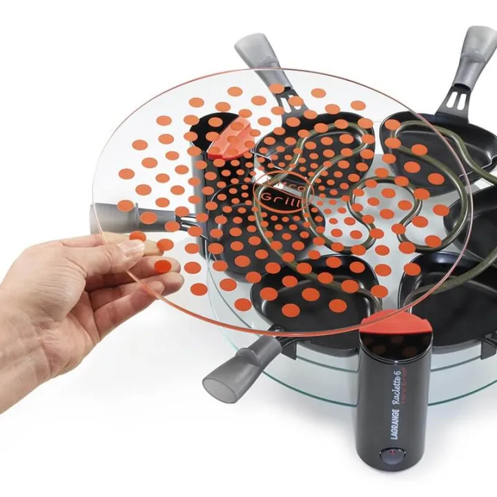 Verre cuisson raclette Vitro Grill