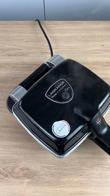3-Super 2 Antiadhésif  - Gaufres - Croque-monsieur
